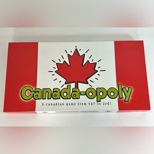 Canada-opoly A Canadian Game From Eh? To Zed Board Game Ages 8-Adult 2-6 Players